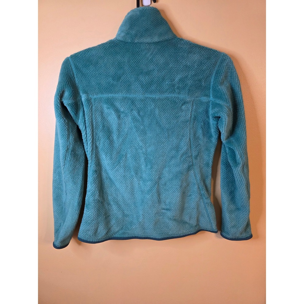 Patagonia Re-Tool Snap-T Pullover Teal Blue Fleece Jacket Womens Small Polartec - Picture 5 of 7